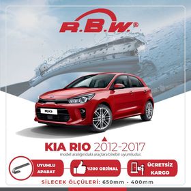 Kia Rio 2012-2017 Muz Silecek Takımı