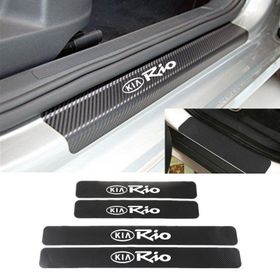 Kia Rio 4 Adet Karbon Kapı Eşiği Sticker