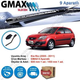 Kia Rio Hybrid 2005-2011 Silecek Takımı