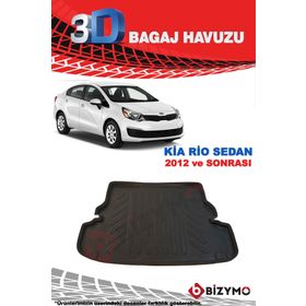 Kia Rio Sedan 2012 Sonrası 3d Bagaj Havuzu