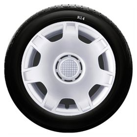 Kia SKS-SJS 205 14 İnç 4 Adet Kırılmaz Jant Kapağı