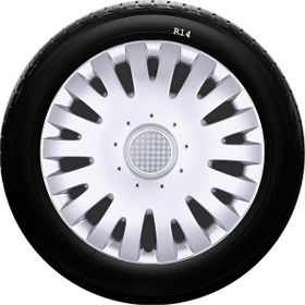 Kia SKS-SJS 211 14 İnç 4 Adet Kırılmaz Jant Kapağı