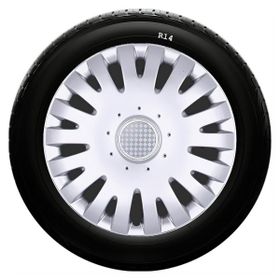 Kia SKS-SJS 211 14 İnç 4 Adet Kırılmaz Jant Kapağı