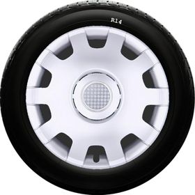 Kia SKS-SJS 212 14 İnç 4 Adet Kırılmaz Jant Kapağı
