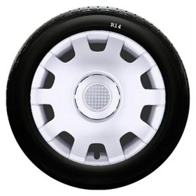 Kia SKS-SJS 212 14 İnç 4 Adet Kırılmaz Jant Kapağı