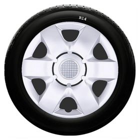 Kia SKS-SJS 215 14 İnç 4 Adet Kırılmaz Jant Kapağı