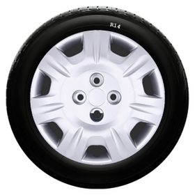 Kia SKS-SJS 220 14 İnç 4 Adet Kırılmaz Jant Kapağı