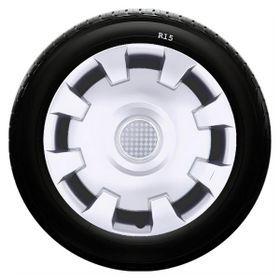 Kia SKS-SJS 303 15 İnç 4 Adet Kırılmaz Jant Kapağı