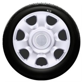 Kia SKS-SJS 336 15 İnç 4 Adet Kırılmaz Jant Kapağı