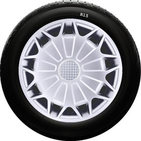 Kia SKS-SJS 338 15 İnç 4 Adet Kırılmaz Jant Kapağı