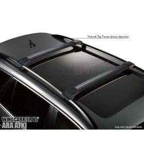 Kia Sorento 1 2002-2009 Siyah Wingcarrier Ara Atkı