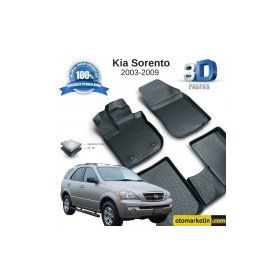 Kia Sorento 2003-2009 3D Havuzlu Paspas