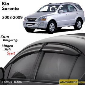 Kia Sorento 2003-2009 Mugen Cam Rüzgarlığı
