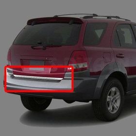 Kia Sorento Formlu 2002-2009 Krom Bagaj Alt Çıtası
