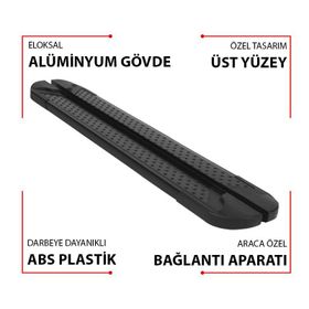 Kia Soul 2008-2015 Almond Yan Basamak