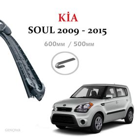Kia Soul 2009-2015 600-500 mm Silecek Takımı