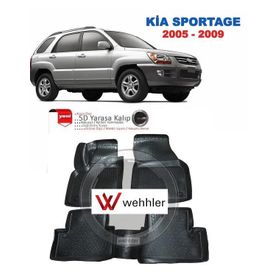 Kia Sportage 2005-2010 3D Havuzlu Paspas