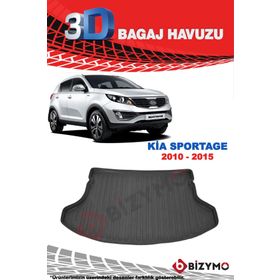 Kia Sportage 2010-2015 3d Bagaj Havuzu