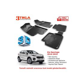 Kia Sportage 2016-2019 Seti 3D Havuzlu Paspas