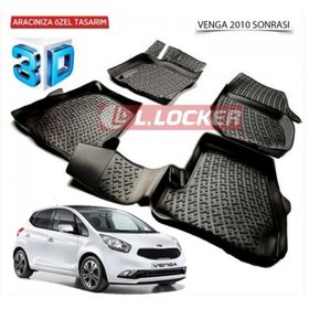 Kia Venga 2009 Sonrası 3D Havuzlu Paspas