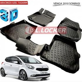 Kia Venga 2009 Sonrası 3D Havuzlu Paspas