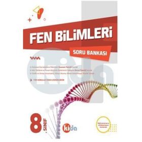 Kida Yayınları 8. Sınıf Fen Bilimleri Soru Bankası