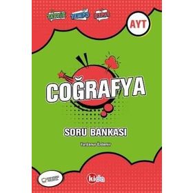 Kida Yayınları AYT Coğrafya Soru Bankası