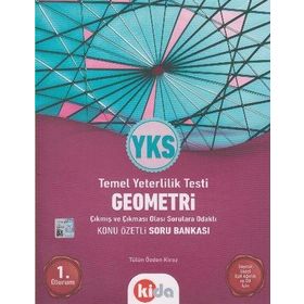 Kida Yayınları YKS TYT 1. Oturum Geometri Konu Özetli Soru Bankası