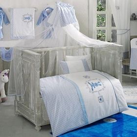 Kidboo Rabitto Blue Bebek Odası Cibinliği