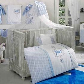 Kidboo Rabitto Blue Bebek Odası Cibinliği