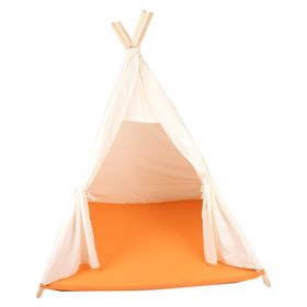 Kiddy's Teepee Turuncu Süngerli Mat