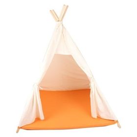 Kiddy's Teepee Turuncu Süngerli Mat