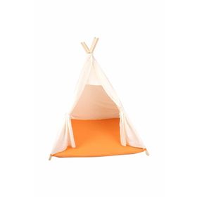 Kiddy's Teepee Turuncu Süngerli Mat