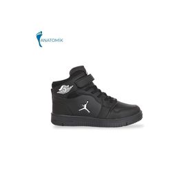 Kidessa NKT01517 Siyah Kırmızı Anatomik Taban Unisex Çocuk Boğazlı Sneakers Ayakkabı