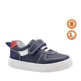 Kids A More Geoss Lacivert Tek Cırtlı Bebek Ayakkabı