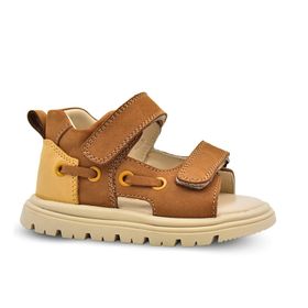 Kids A More Jack Taba Arkası Kapalı Hakiki Deri Erkek Bebek Sandalet