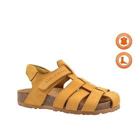 Kids A More Lino Hardal Deri Unisex Çocuk Sandalet