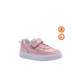 Kids A More Rolly Pembe Tek Cırtlı Deri Kız Çocuk Ayakkabı