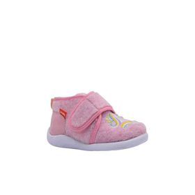 Kids A More Rosy Pembe Unicorn Figürü Nakışlı Keçe Kız Çocuk Panduf