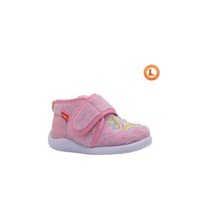 Kids A More Rosy Pembe Unicorn Figürü Nakışlı Keçe Kız Çocuk Panduf