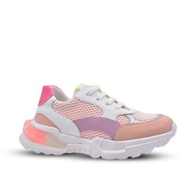 Kids A More Roxy Pembe Air File ve Vegan Deri Kız Çocuk Spor Ayakkabı