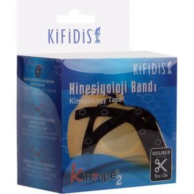 Kifidis 9FIM2BATU000004 Mavi Blue 5 cm 5 m Kintape-2 Plus Kinesio Bandı