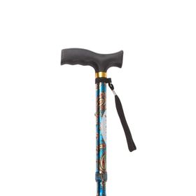 Kifidis 9KAG2KDBU000002 Çiçekli M10 KY927L Katlanır Baston