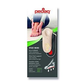 Kifidis 9PED2TABU000004 Bej 179 Pedag Viva Mini Gercek Deri Ortopedik Yarım Tabanlık