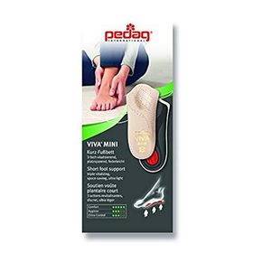 Kifidis 9PED2TABU000004 Bej 179 Pedag Viva Mini Gercek Deri Ortopedik Yarım Tabanlık