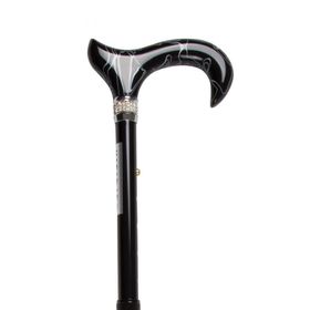 Kifidis 9VLT2KDBU000001 Siyah Black 11863-11864 Taşlı Katlanır Baston