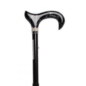 Kifidis 9VLT2KDBU000001 Siyah Black 11863-11864 Taşlı Katlanır Baston