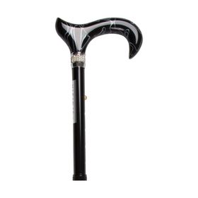 Kifidis 9VLT2KDBU000001 Siyah Black 11863-11864 Taşlı Katlanır Baston