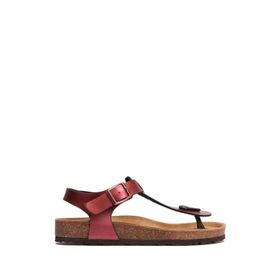 Kifidis K10213SK Bordo Kadın Mantar Sandalet