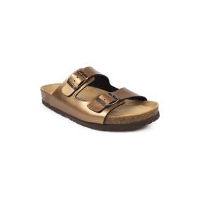 Kifidis K10260 Bronz Kadın Terlik